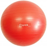 Cosfer Pilates Topu 75 cm. Kırmızı