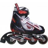 Action Inline ABEC5 Kırmızı Ayarlanabilir Paten (M 35-38)