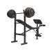 Adidas Ağırlık Sehpası 45 KG Ağırlık ile Beraber - ADBE-10349 Essential Bench